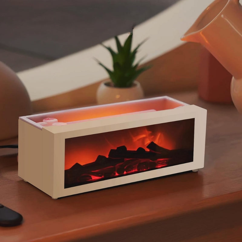 Aroma Humidifier Flame Essential Oil Diffuser Air Humidifier Aromatherapy