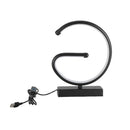 Creative G Shaped USB Lamp Bedroom Desktop Decorative Nightlight