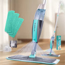 Magic Floor Cleaning Sweeper Brooms With Microfiber Pads 360° Rotation