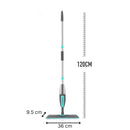 Magic Floor Cleaning Sweeper Brooms With Microfiber Pads 360° Rotation