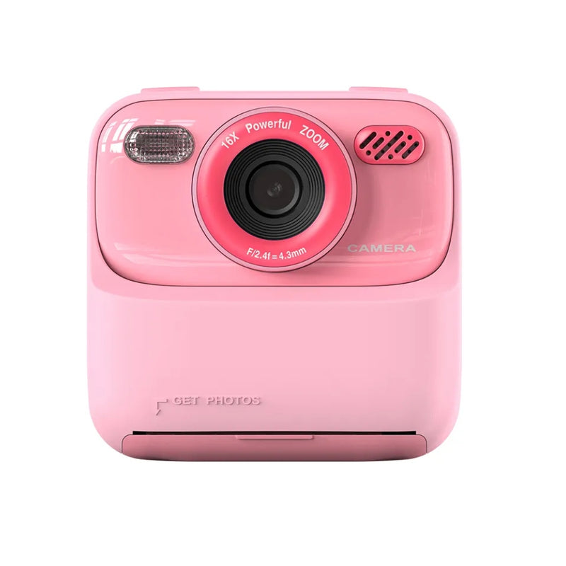Kids Instant Camera 1080P HD Dual Lens Selfie Digital Camera