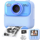 Kids Instant Camera 1080P HD Dual Lens Selfie Digital Camera