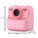 Kids Instant Camera 1080P HD Dual Lens Selfie Digital Camera