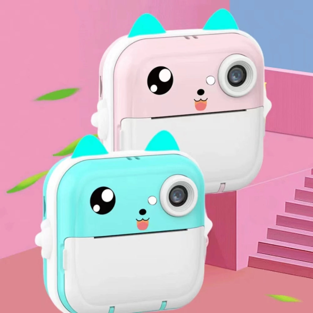 Kids Instant Print Camera 1080P HD Digital Camera Toys Instant Print for Kids