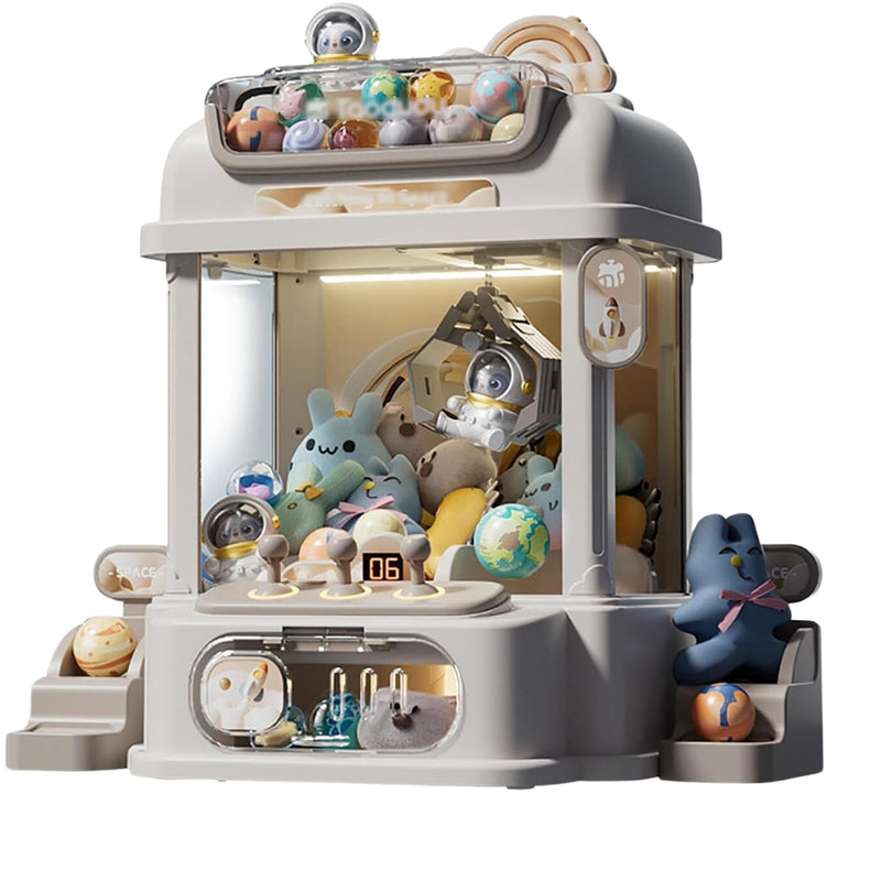 Claw Machine Kids Mini Claw Toy Crane Machines Music Doll Children Toys