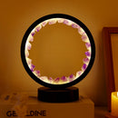 Led Crystal Lamp Room Decoration Natural Gemstone Amethyst Healing Stone