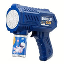 Kids Electric Bubble Gun with 10-Hole Handheld Design