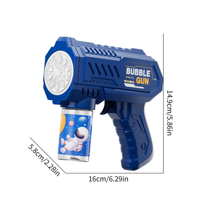 Kids Electric Bubble Gun with 10-Hole Handheld Design