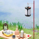 Rechargeable LED Camping Lantern With Folding LED Floodlight Portable Tent Light