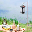 Rechargeable LED Camping Lantern With Folding LED Floodlight Portable Tent Light