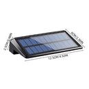 2 Pack Solar Wall Lights LED Solar Fence Outdoor Waterproof Lights