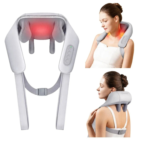 Smart Electric Portable Mini Massage Shawl for Neck and Trapezius