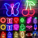 USB Battery LED Neon Lights Sign for Wall Art Decoration Hanging Neon Sign