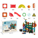 Light Magnetic Tiles Building Blocks for Kids 3D Clear Educational Building Toys