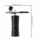 Airbrush Nail Art Paint Spray with Compressor Air Brush Gun Mist Sprayer