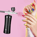 Airbrush Nail Art Paint Spray with Compressor Air Brush Gun Mist Sprayer