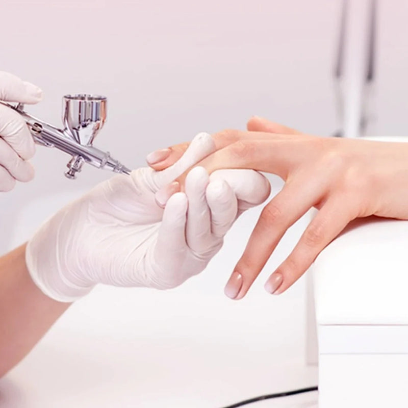 Airbrush Nail Art Paint Spray with Compressor Air Brush Gun Mist Sprayer