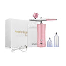 Airbrush Nail Art Paint Spray with Compressor Air Brush Gun Mist Sprayer