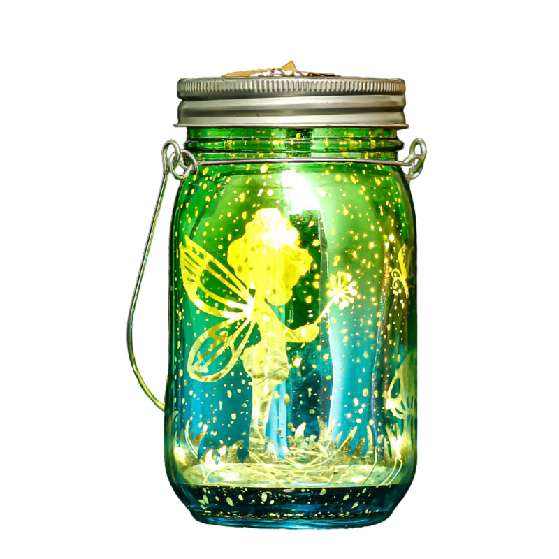 Solar Mason Jar Light Solar Lantern Fairy Lights Hanging Standing Solar Lamp