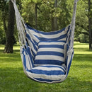 Outdoor Hammock Chair Canvas Swing Chair No Pillow Or Cushion Hammock