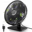 Desk Fan Portable USB Fan Adjustable Cooling Fan For Home Desk Office