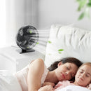 Desk Fan Portable USB Fan Adjustable Cooling Fan For Home Desk Office