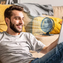 Desk Fan Portable USB Fan Adjustable Cooling Fan For Home Desk Office