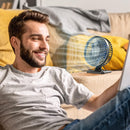 Desk Fan Portable USB Fan Adjustable Cooling Fan For Home Desk Office