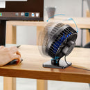 Desk Fan Portable USB Fan Adjustable Cooling Fan For Home Desk Office