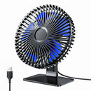Desk Fan Portable USB Fan Adjustable Cooling Fan For Home Desk Office