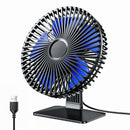 Desk Fan Portable USB Fan Adjustable Cooling Fan For Home Desk Office