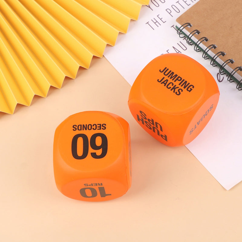 Workout Dice Fun Exercise Dice Game Workout Fun Fitness Decision Dice