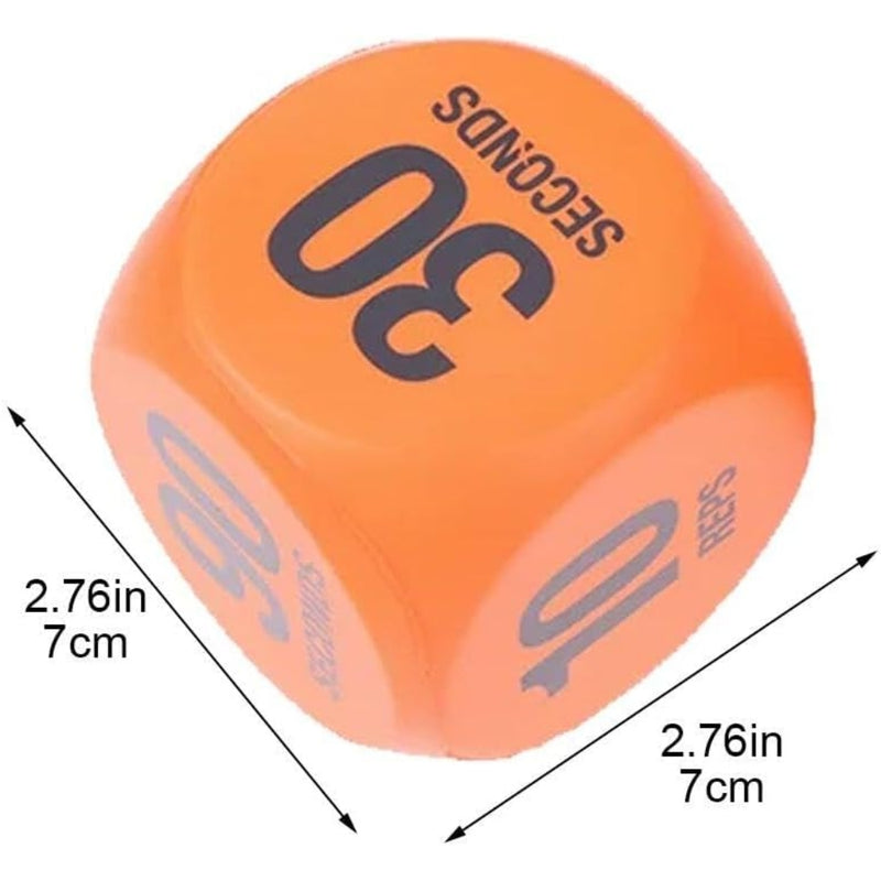 Workout Dice Fun Exercise Dice Game Workout Fun Fitness Decision Dice