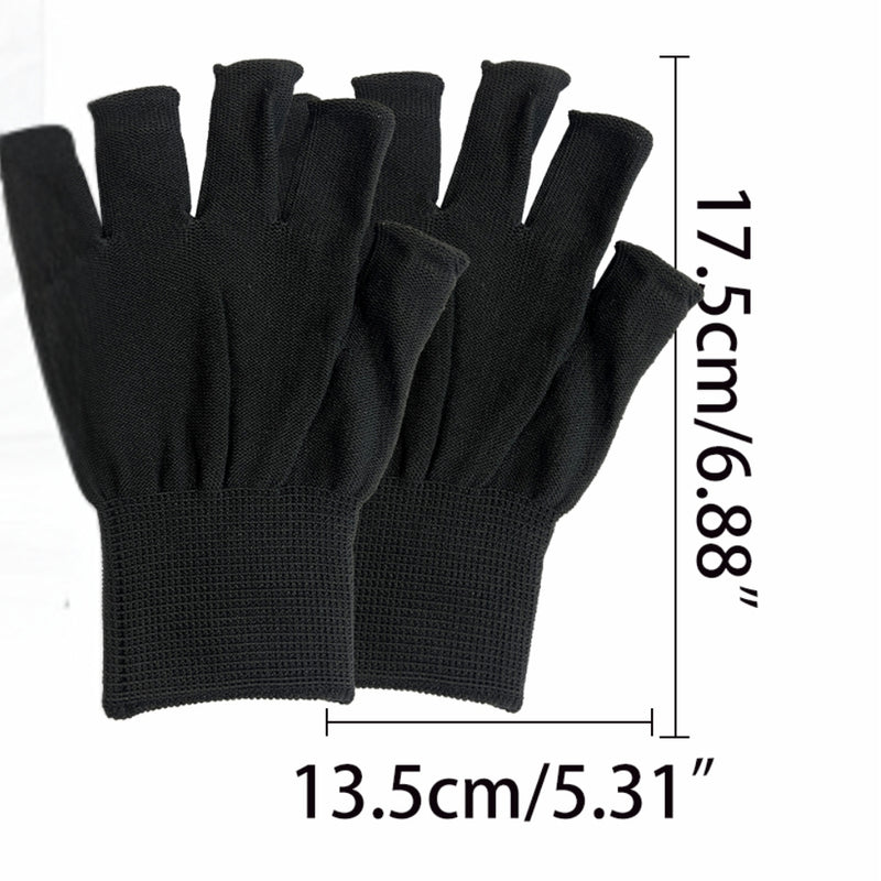 Anti UV Gloves UV Shield Gloves for Gel Manicure