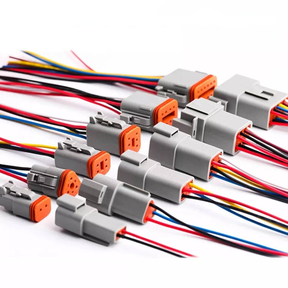 1600PC DT Connector Plug With Genuine Deutsch Crimp Tool Auto Marine