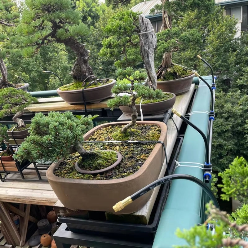 5 to 20M Universal Automatic Irrigation Sprinkler Kit Rotating Copper Nozzle