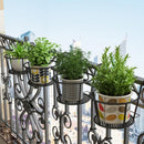 Iron Art Hanging Baskets Flower Pot Balcony Hanging Plant