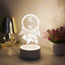 Dream catcher 3D Night Light 3D Optical Illusion Lamp