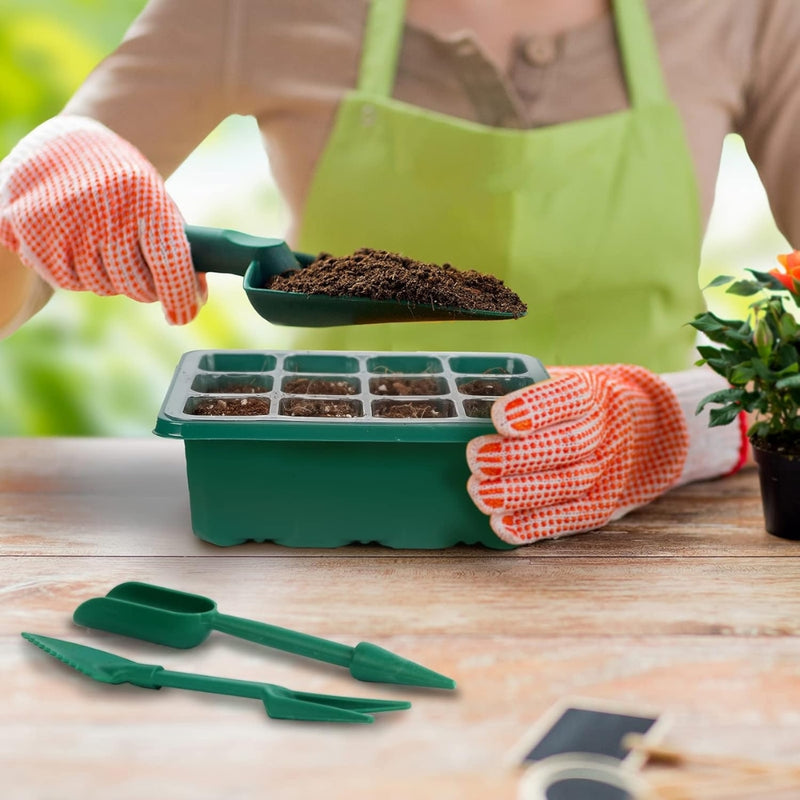 Plant Seed Grow Box Propagation Nursery Seedling Starter Tray