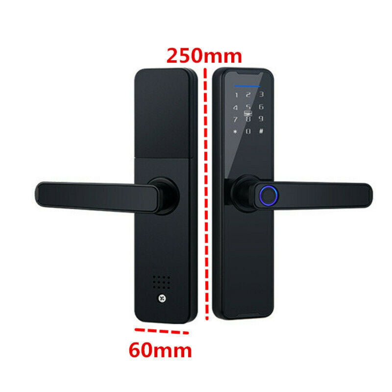 WIFI Digital Smart Door Lock Electronic Fingerprint Password Key Lock