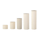 Carboard Round Plinth Cylinder Pedestal Wedding Flower Display Stand