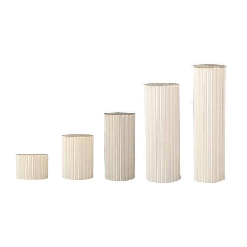 Carboard Round Plinth Cylinder Pedestal Wedding Flower Display Stand