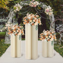 Carboard Round Plinth Cylinder Pedestal Wedding Flower Display Stand