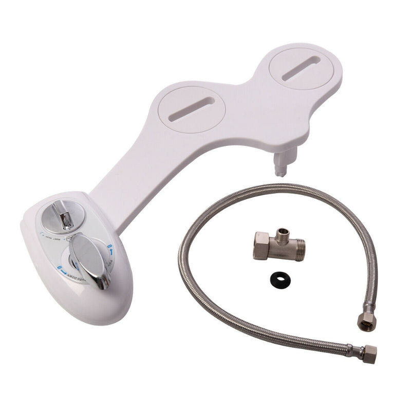 Toilet Bidet Seat Attachment Spray Hygiene Water Wash Clean Sanitation Bathroom