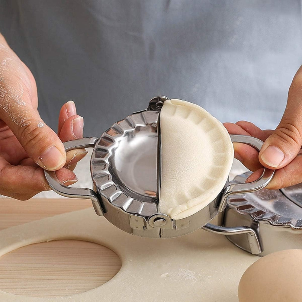 5pcs Dumpling Maker Stainless Steel Dough Press Making Mould