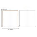 2M Square Wedding Arch Backdrop Sign Stand Party Flower Decoration Background