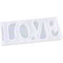 LOVE Sign Resin Casting Mold Silicone Jewelry Making Epoxy Mould Craft Tool
