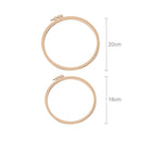 Embroidery Beginners DIY Cross Stitch Kits Pre Printed Floral Pattern With Hoop