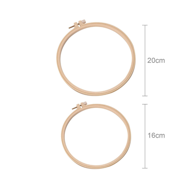 Embroidery Beginners DIY Cross Stitch Kits Pre Printed Floral Pattern With Hoop