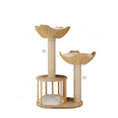 3 Tier Cat Climbing Tree Indoor Kittens Activity Center Tower with Scratching Post